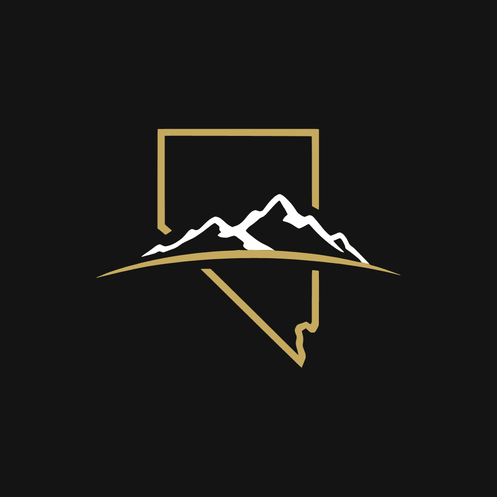 The Nevada mark on a dark square, for profile pictures